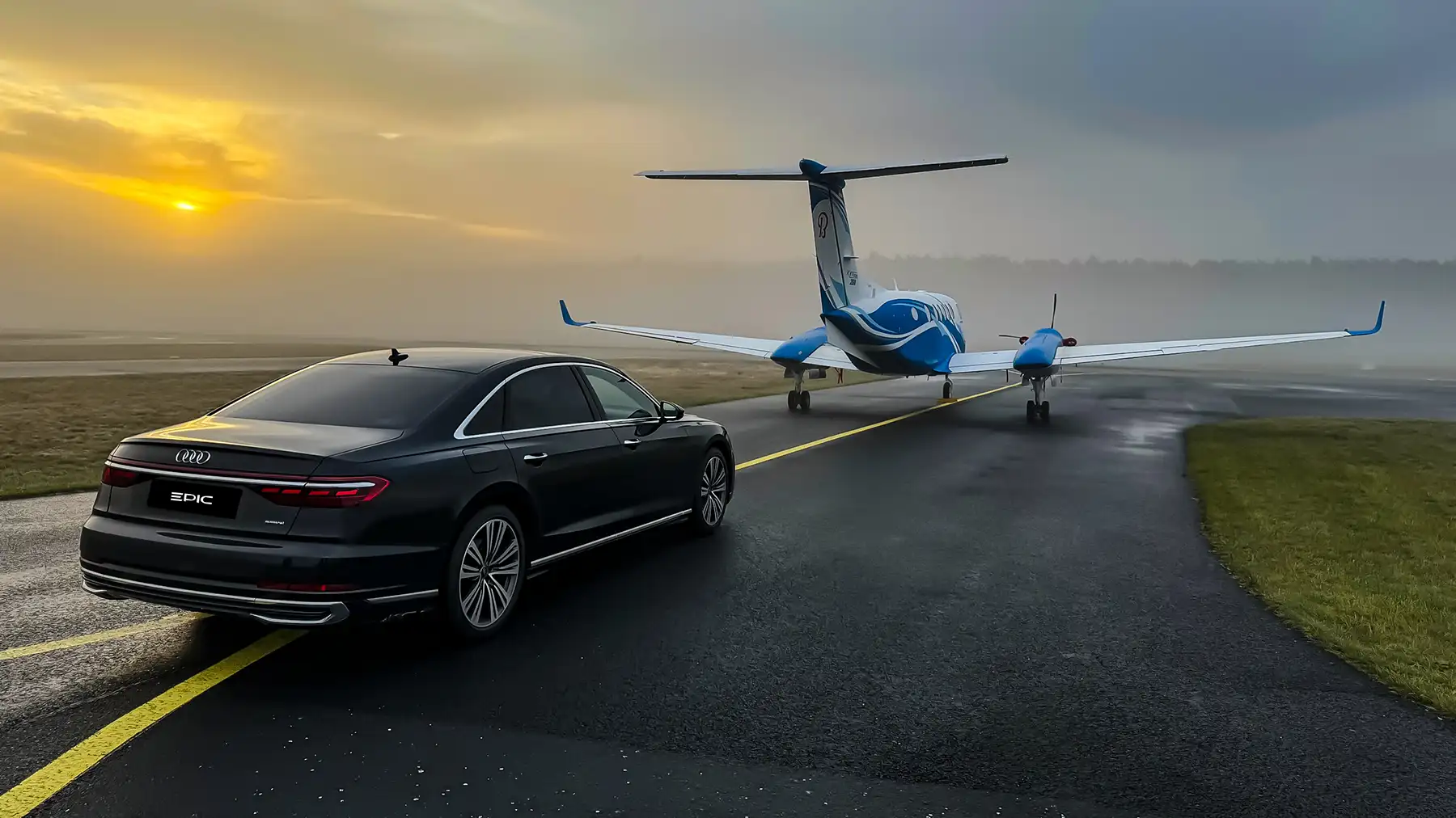 Flughafen-Transfer BER - Chauffeurservice von Epic Drive in Berlin