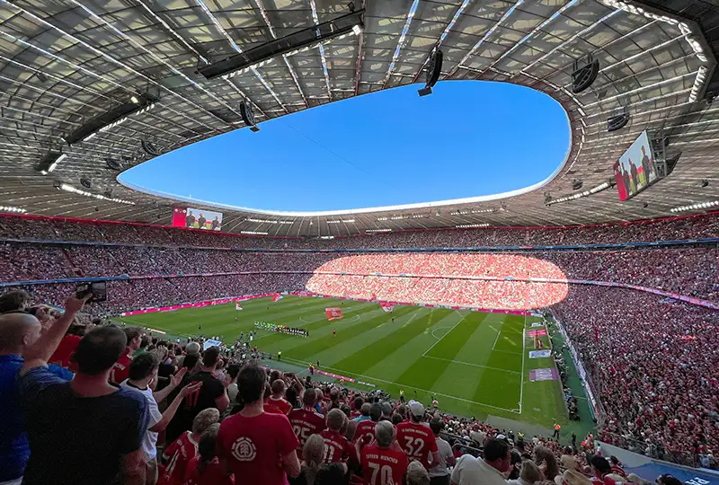 Bild: Allianz Arena, Chauffeur-Service für das Champions League Finale